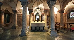 De crypte in de Kapel