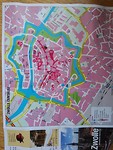 Zwolle plattegrond centrum