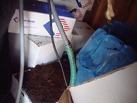 onder de koffiebar