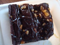 brownie toetje