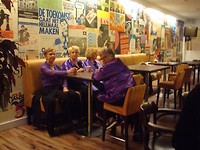 de artiestenfoyer