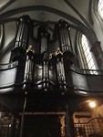 het orgel in de kaarsenkapel