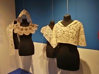 Russische kunst kragen en muts