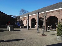 Terras op de binnen plaats