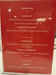 Het menu, ook vegetarisch