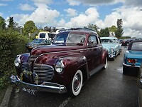 tourtocht oude auto's in Hattem (10)