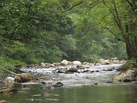 Rivier rust - camping Iskibi's blikvanger