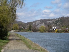 Langs de Maas in de buurt van Dinant
