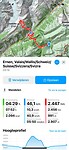 Fiets en wandelroute naar en bij Fiesch