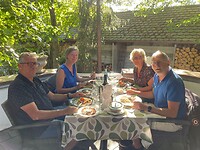 Uit eten bij camping
