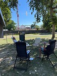Bouwwerkzaamheden naast camping