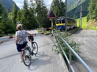 Wachten voor de trein
