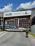 Centrum Grindelwald ook de finish van de wedstrijd