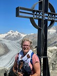 Hoogste punt, erg warme klim