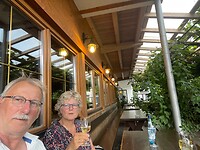 Uit eten in een dorpje verderop
