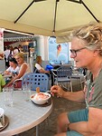 Spaghetti ijs in Lienz