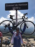 Ronald op mont ventoux
