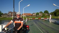 Pontje Broekhuizen - Arcen, het Maashotel op de achtergrond