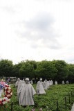 Monument voor de soldaten van de Koreaanse oorlog