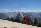 Uitzicht over Half Dome, vanaf Sentinel Dome