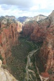 uitzicht vanop Angel's Landing