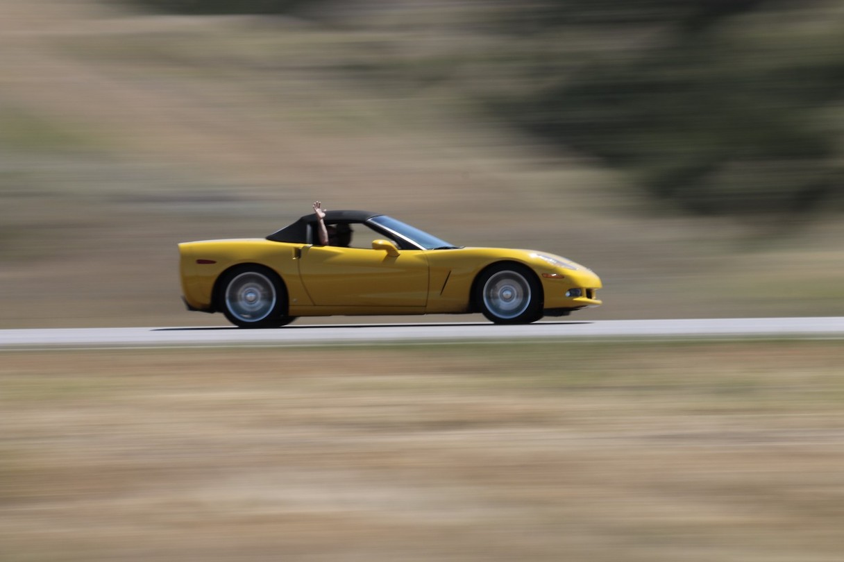 Corvette in de Black Hills Corvette Classic