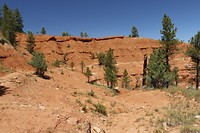 De Red Beds aan Devils Tower