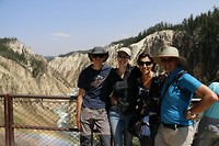 Lower Falls in Yellowstone Canyon