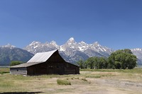 Moulton's barn in de Grand Tetons