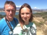 Selfie met Lake Cachuma