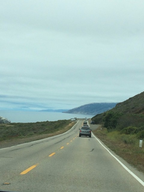 Uitzicht weg Highway 1