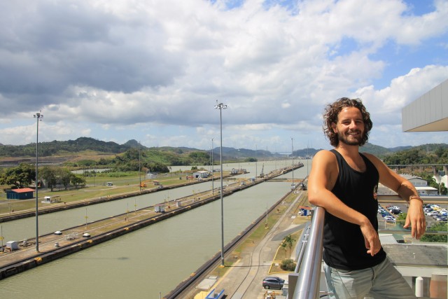 Bezoekje aan het Panama kanaal, de verbinding tussen de Caribische Zee