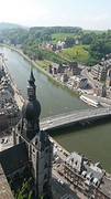 vanaf de citadel in Dinant