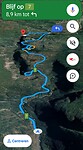 De krullen naar Vøringfossen