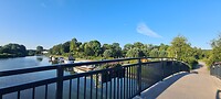 Kanaal bij Bad Bederkesa