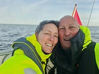 Even een knuffel op zee