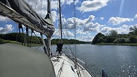 Onderweg op het NOK richting Kiel