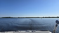 We verlaten het Lauwersmeer richting Dokkum