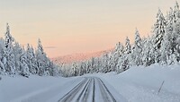 Busrit naar Äkäslompolo