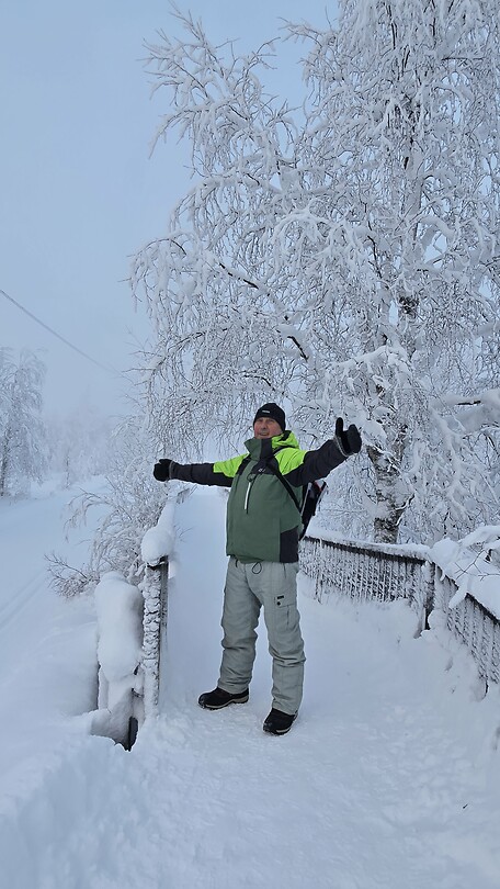 Having fun!