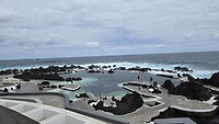Het natuurzwembad Porto Moniz