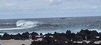Big waves coming in!
