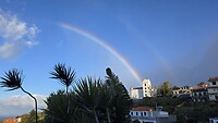We zien de regenboog groeien