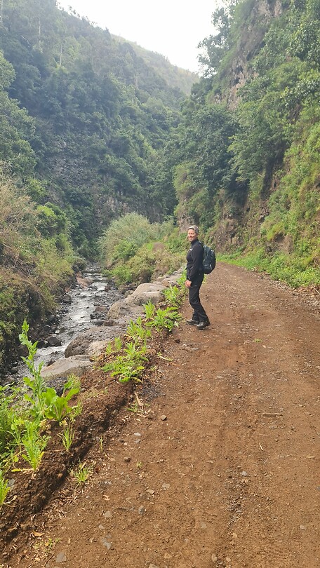 Op de terugweg Levada Nova