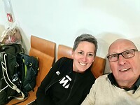 Weer klaar voor vertrek op het vliegveld
