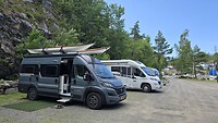 Camperspot Sans souci net ten noorden van Kragerø