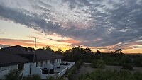 Zonsondergang P plek Portør