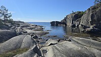 Sightseeing hardlooprondje kyststien Portør