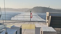 Vertrek Kristiansand met de fastferrie