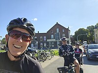 Stopje voor de goederentrein
